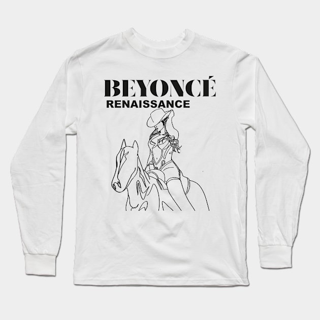 Byond Line Art Long Sleeve T-Shirt by Veljam